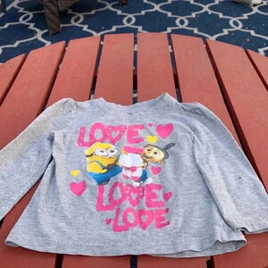 [5 items for $25]  Despicable Me T-shirt, size 2T